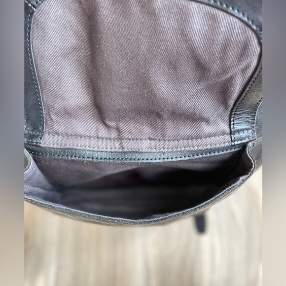 MADEWELL $228 The Transport Rucksack in Black Leather LNC w - Picture 9 of 14